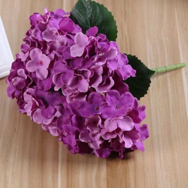 

heads artificial hydrangea silk flowers with stems wedding home party shop baby shower decor decorative & wreaths