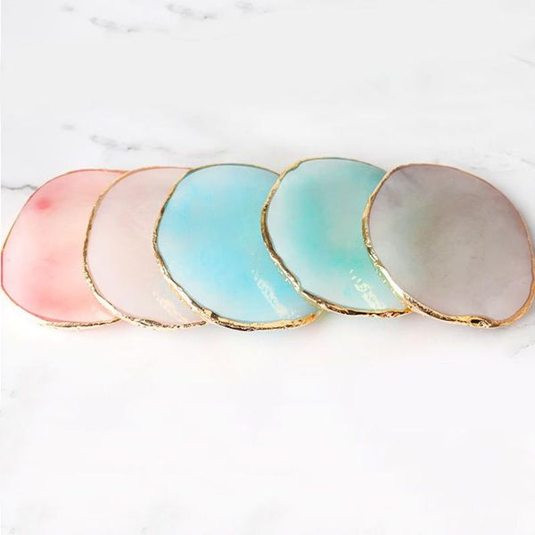 

nail art equipment round shaped palette resin cosmetics mixing color paint manicure accessories nails accesorios, Silver