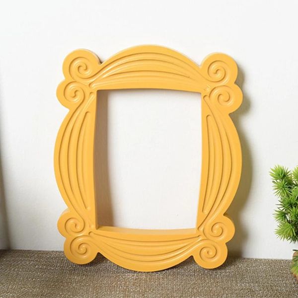 

frames friends tv series handmade monica door frame wooden yellow po home decoration collectibles