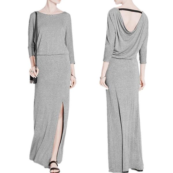 

casual dresses 2021 spring large size 4xl 5xl 6xl maxi dress vestidos women ukraine vestido de festa v-neck cotton, Black;gray