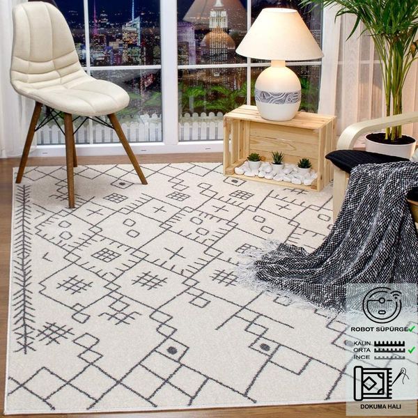 

carpets galaksihome galaksi carpet modern geometric pattern runner f32krmgri80x230 f032abejkrem