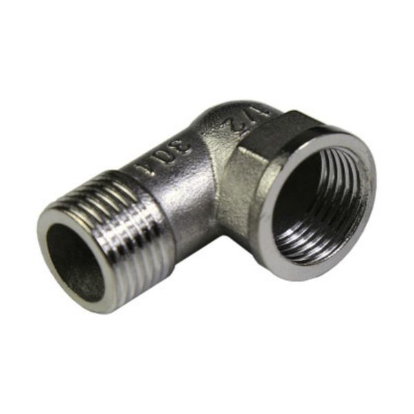 

watering equipments 5pcs dn15 stainless steel elbow internal and external wire thread transfer 90 degrees