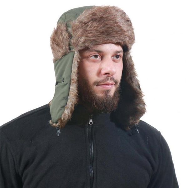 

berets ear flap hat no brim warm casual, Blue;gray