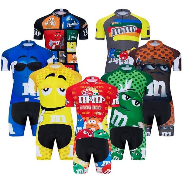 Nova equipe nacional Ciclismo Jersey 3D Bib Set Bicycle Roupas MTB Uniforme Rápido Bicicleta Dry Roupas Mens Curto Maillot Culotte Terno