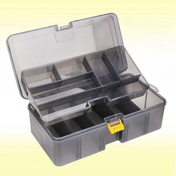 

fishing accessories tackle box water resistant portable organization case for bait lure multifunctional organizer boxes