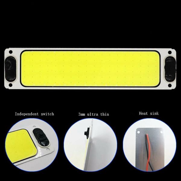 

emergency lights 2 pcs cob led light ceiling floodlight interior multifunctional 10000k