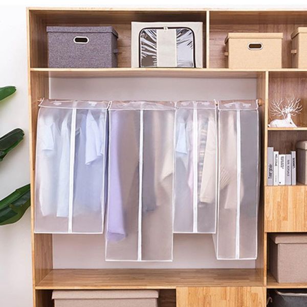 

garment dust cover non-woven hanging clothes bag for storage suit hg99 clothing & wardrobe
