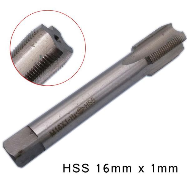 

hand tools hss m16 right tap drill 1mm pitch screw thread metric plug taps for mold machining