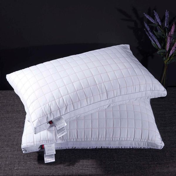 

pillow fluffy high-elastic bread pillow, hand-stitched soft fabric, suitable for students and adults at home accommodation