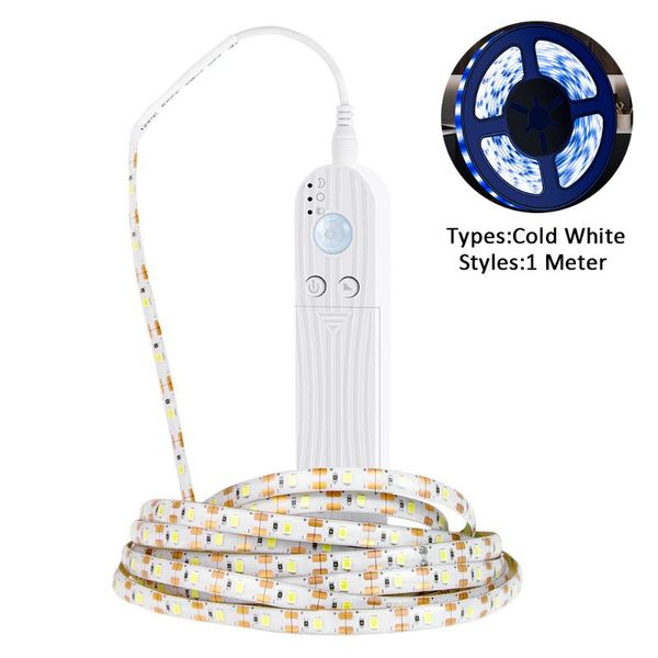 

flexible stepless dimmable closet home decor kitchen cabinet light easy install smart motion sensor self adhesive led strip tape