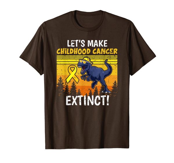 

Childhood Cancer Awareness Dinosaur Shirt Survivor Gifts T-Shirt, Mainly pictures