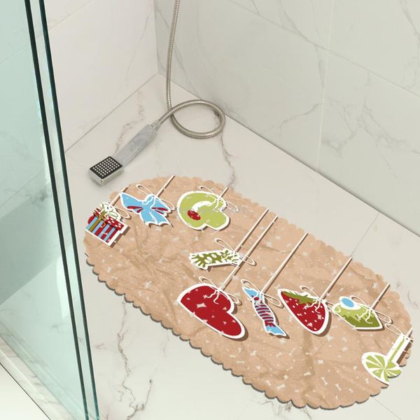 

bath mats valentine's day bathroom mat non-slip el floor kitchen sucker