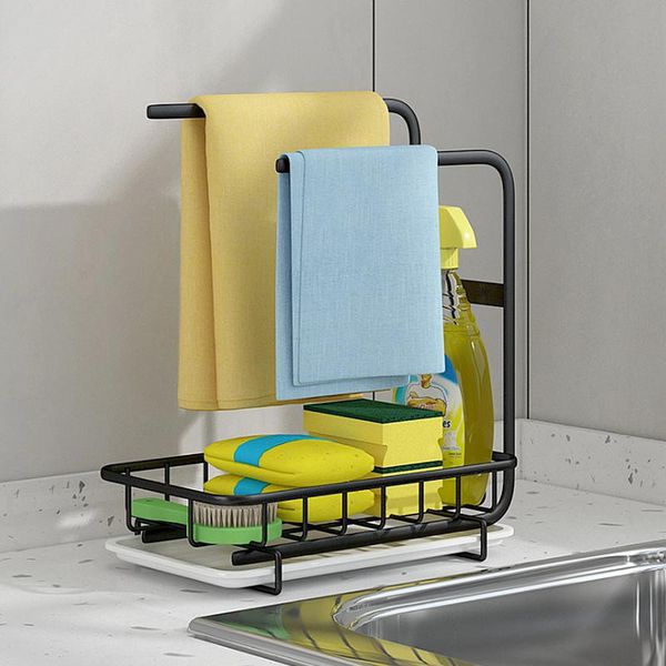 

towel racks 1pc deskstorage baskets water draining rack tea