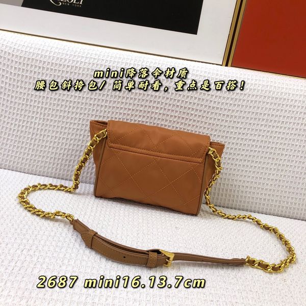 

2022 early spring new mini parachute hobo underarm bag