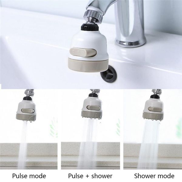 

kitchen faucets 100pcs shower faucet tap 3 level can adjust water saving filter sprayer nozzle 360 rotate anti splash adapter