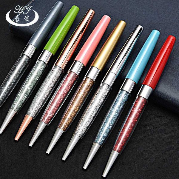

fashion crystal ballpoint pen, oil based metal pen, business gift advertising pen