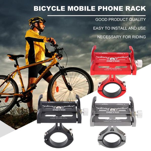 

car & truck racks bicycle phone holder safety and reliability bike handlebar clip stand fashionable practical gps mount accessories