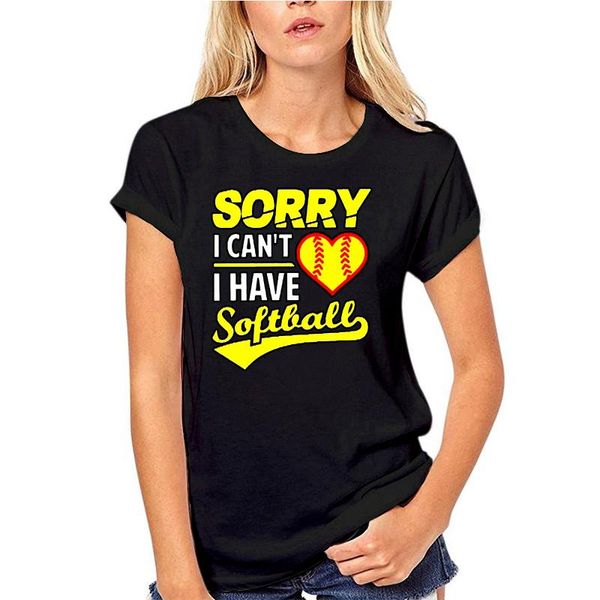 

men's t-shirts softball sorry i cant have shirt, White;black