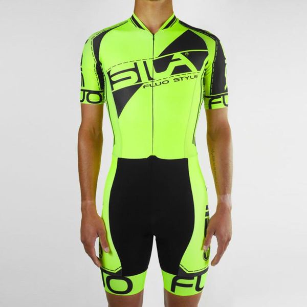 

racing sets sila 2021 summer mountain bike one-piece cycling suit men's and women's team triathlon competition, silicone air cushi, Black;blue