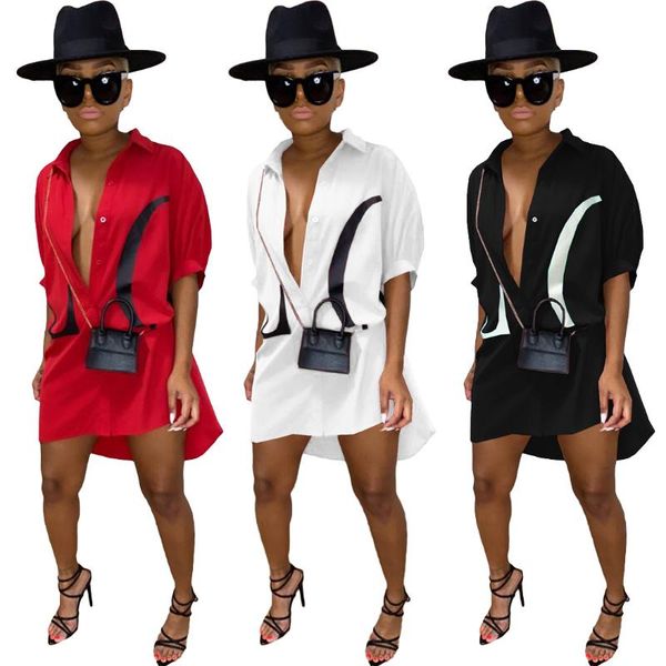 

women's blouses & shirts simple pure color o neck long sleeve letter print women coat casual lady fashion t shirt, White