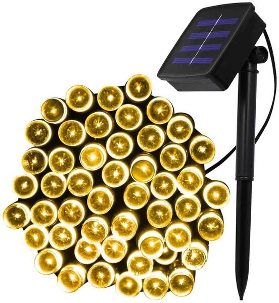 

solar lamps 40ft christmas light 100 led waterproof lamp chain 2modes powered starry for patio lawn landscape garden party