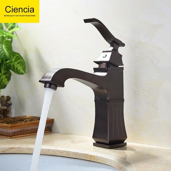 

copper orb and cold basin tap washbasin on the ciencia bathroom sink faucets