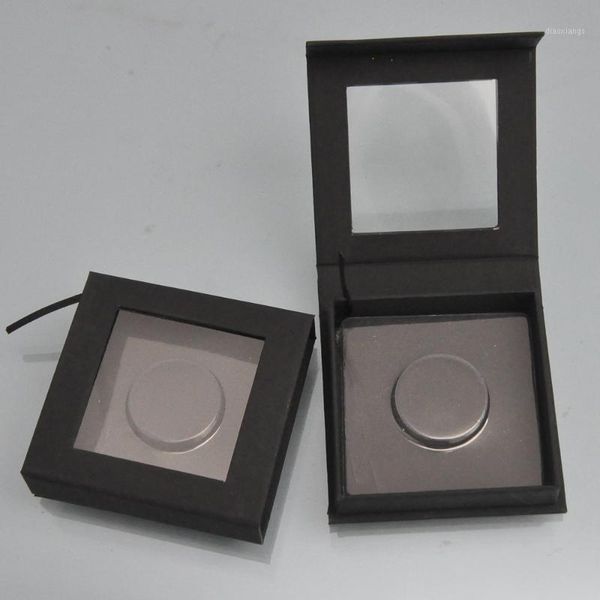 

wholesale eyelash packaging box lash boxes package custome square magnetic black 25mm mink lashes makeup storage case vendors false eyelashe