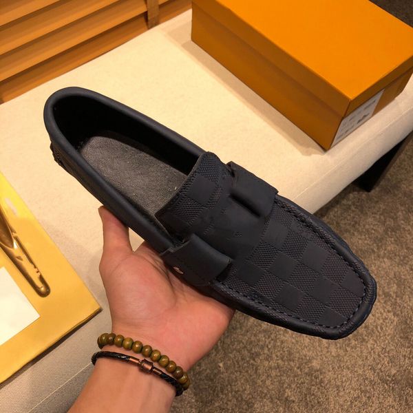 

38 model luxury mens wedding oxford shoes black khaki genuine leather brogue men's dress shoes slip on business formal shoes for men