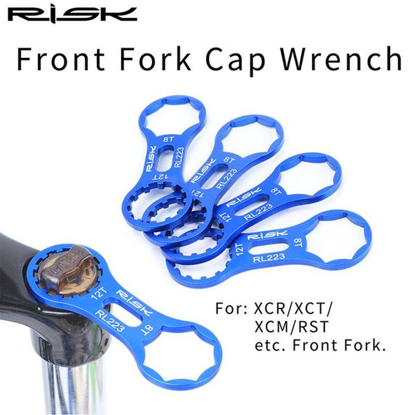 

tools risk 1pcs bike front fork cap wrench tool for xcr/xct/xcm/rst mtb remove install detach repairing