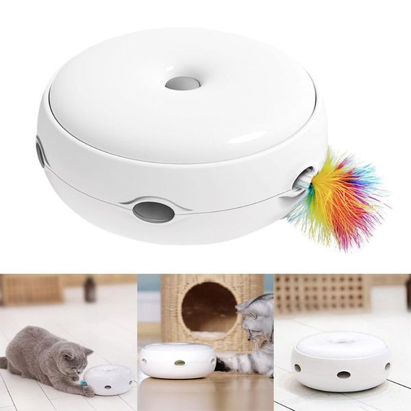 

cat toys electric toy smart teasing stick crazy game spinning turntable catching mouse donut automatic anti-slip high quality