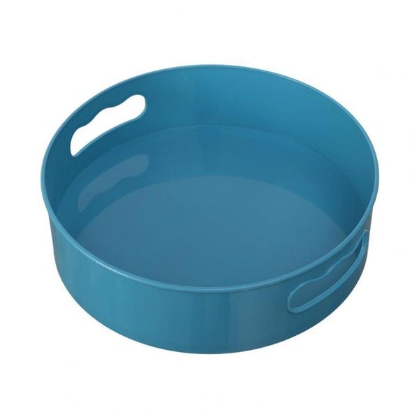 

hooks & rails useful non slip rotating storage tray turntable 2 colors