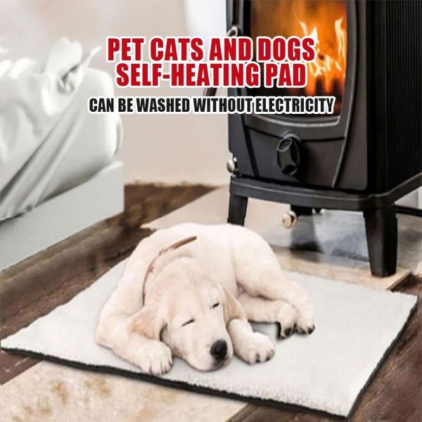 

kennels & pens self heating pet blanket pad bed cats room warming mat washable warm
