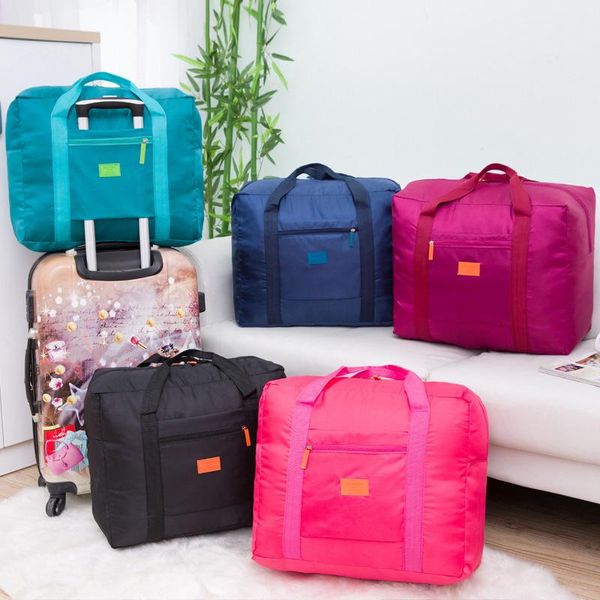 

duffel bags airplane bag aircraft waterproof portable luggage large capacity clothing travel storage korean folding