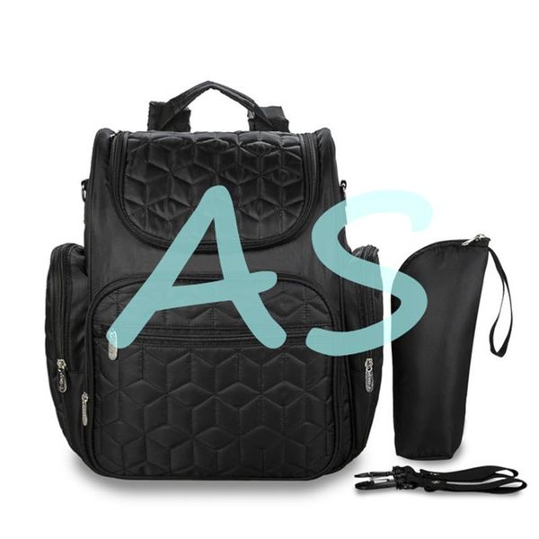 

shoulder waterproof mother bag large capacity can hang baby stroller and nylon cloth multifunctional backpack diaper bags