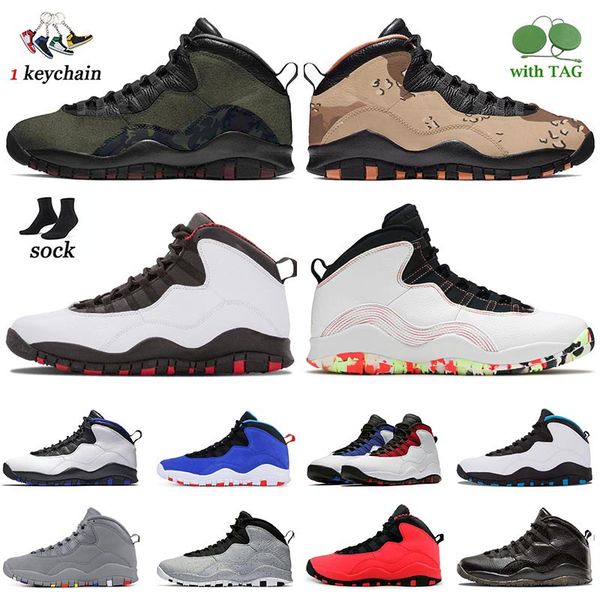 

mens jumpman 10 ember glow basketball shoes 10s orlando cement tinker racer blue ovo white chicago off men women sneakers sports outdoor siz