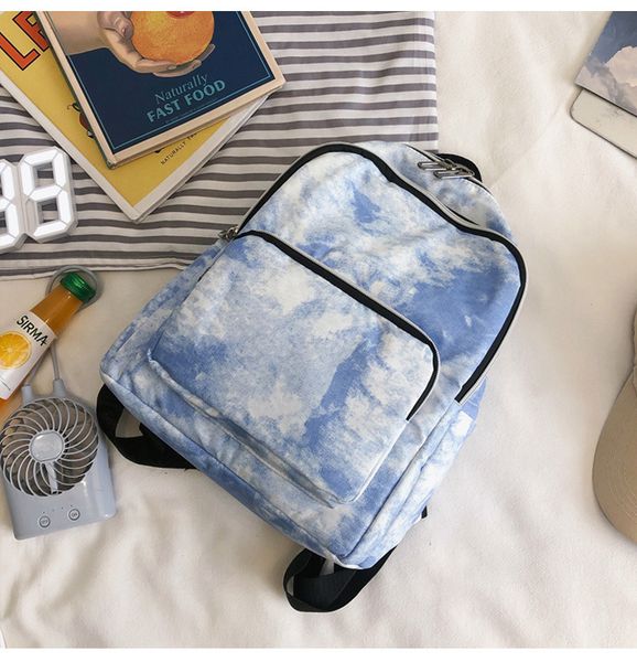 

backpack scloud vertical repellent real zipper square nylon fabric water new simple campus cdjgn