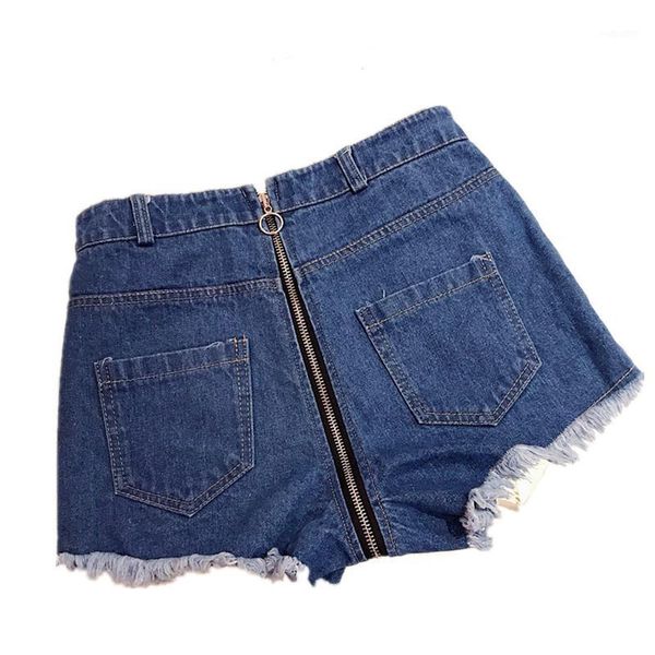 

women's jeans women's streetwear denim shorts for women 2022 summer high waist ripped and black with tassel pockets mini short, Blue
