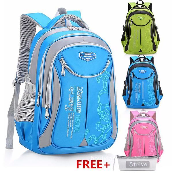 

backpack schoolbag children school for bags teenagers boys girls big capacity waterproof satchel kids book bag mochila