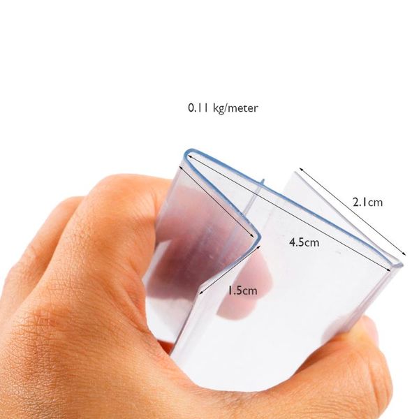 

frames shelf data strip clear pole merchandise card price tag holder