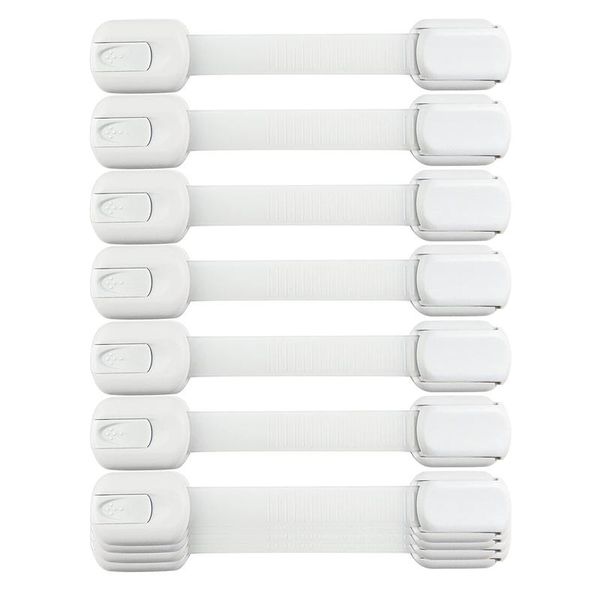

carriers, slings & backpacks child safety strap locks (9 pack) baby for cabinets and drawers, toilet, fridge more,3m adhesive pads