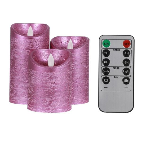 

candles 1 set led candle lamps smokeless simulation lights with remote controller