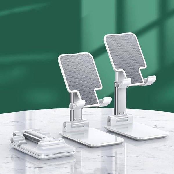 

cell phone mounts & holders universal stand mobile tablet deskholder portable scalable foldable metal cellphone