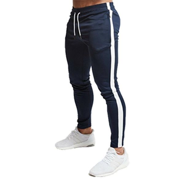 

fashion men black white men's hip hop sweatpants trousers streetwear joggers causal sportswear pants for male man