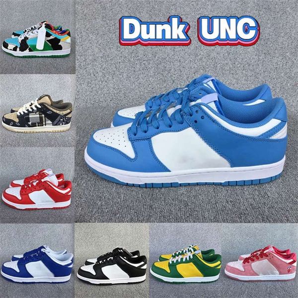 

2021 unc dunk running shoes men chunky dunky white black cactus elephant university red navy gum low women sneakers trainers yuduojiaju