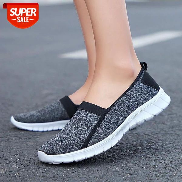

flying woven mother shoes sneakers women healthy walking women shoes lightheight flat bottom elderly woman tenis feminino #ds0f