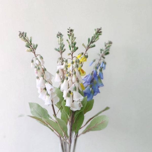 

decorative flowers & wreaths simulation foxglove landscaping materials small, with good quality planting wool