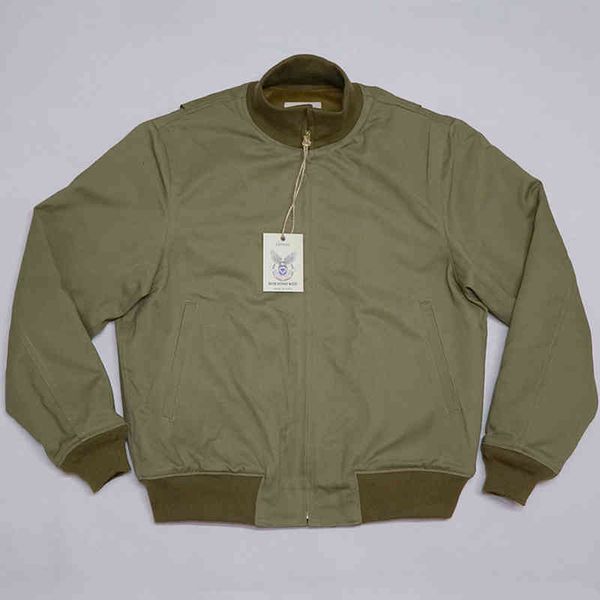 

downs bob dong retro ww2 tanker jacket plain version winter military combat uniform, Black