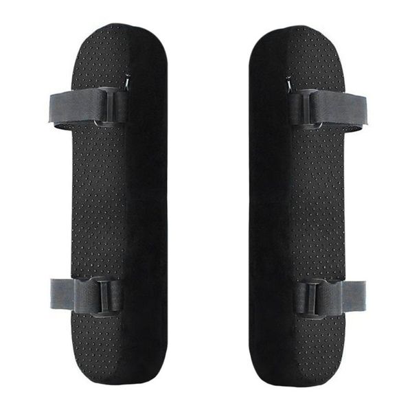 

2pcs chair armrest pads ultra-soft memory foam elbow pillow support universal fit for home or office relief covers