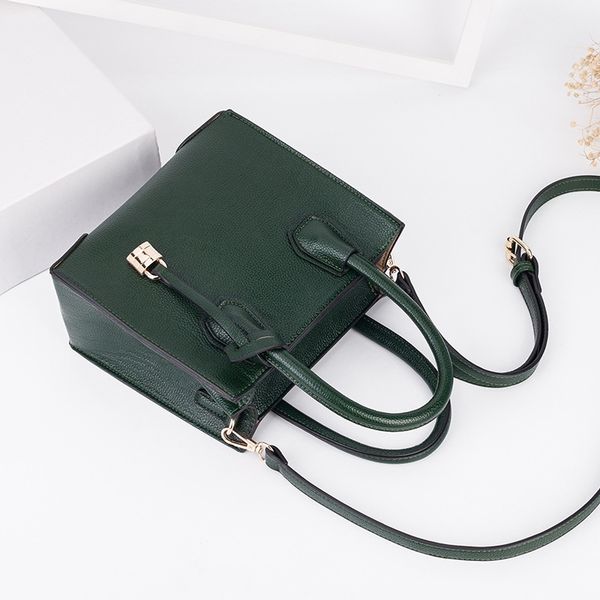 

80% off women's bag autumn lock handbag litchi pattern tote bag handbags