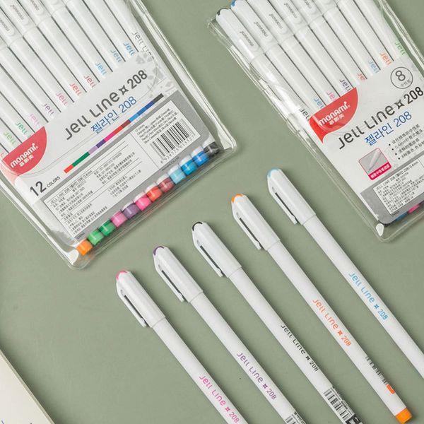 

painting pens munami 208 0.4mm needle tube color neutral pen, Black;red